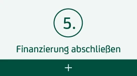 Finanzierung abschließen