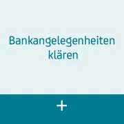 Bankangelegenheiten klären