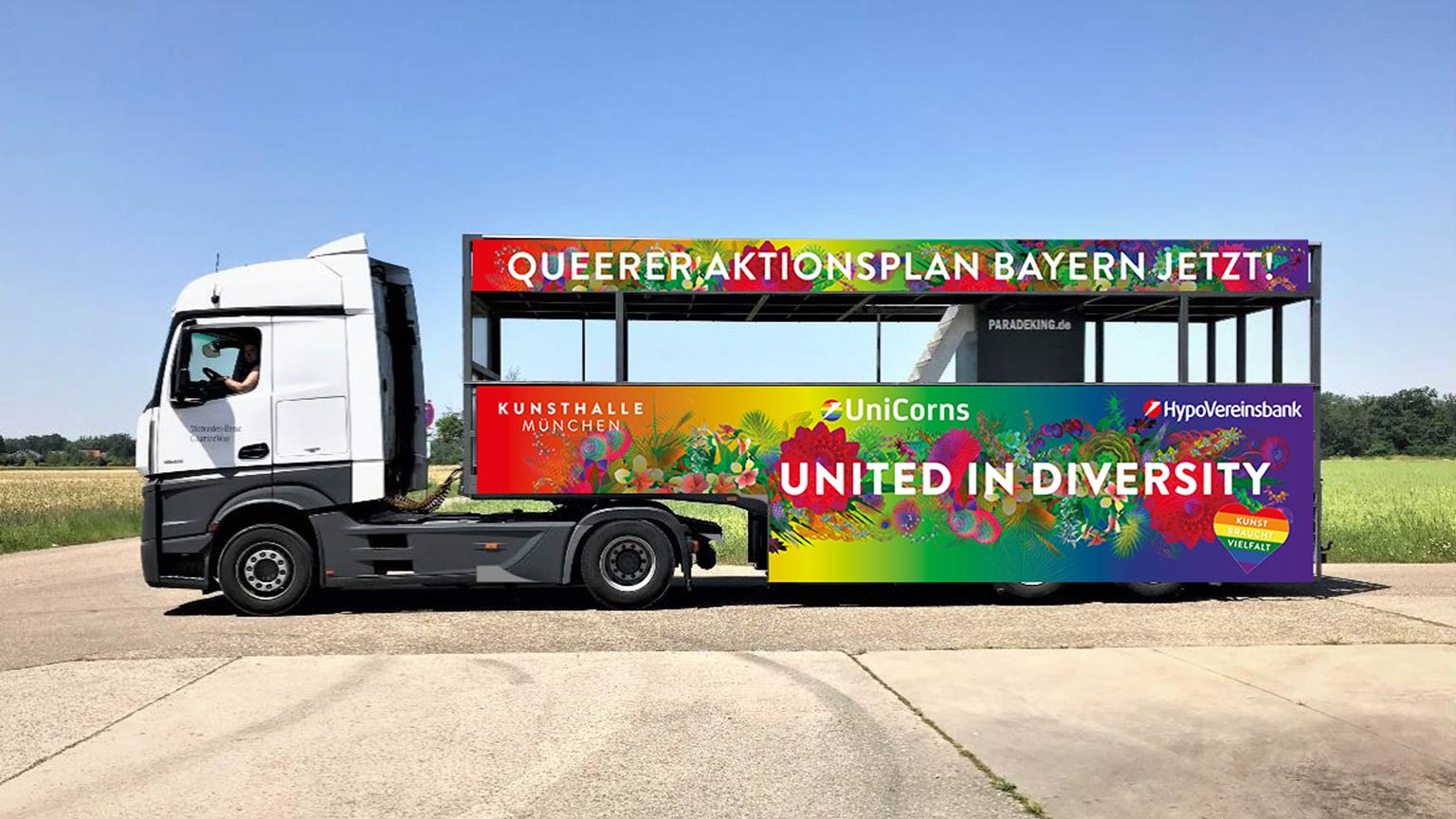 HypoVereinsbank and Kunsthalle München – United in Diversity at Munich Pride 2024!