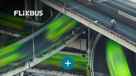 Kampagnenmotiv FlixBus
